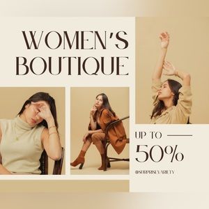 Women’s Boutique - Up to 50% Off